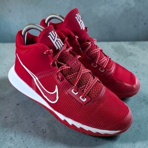 Nike Kyrie Irving University Red Basketball Shoes Youth Size 5.5 Y #CT5537